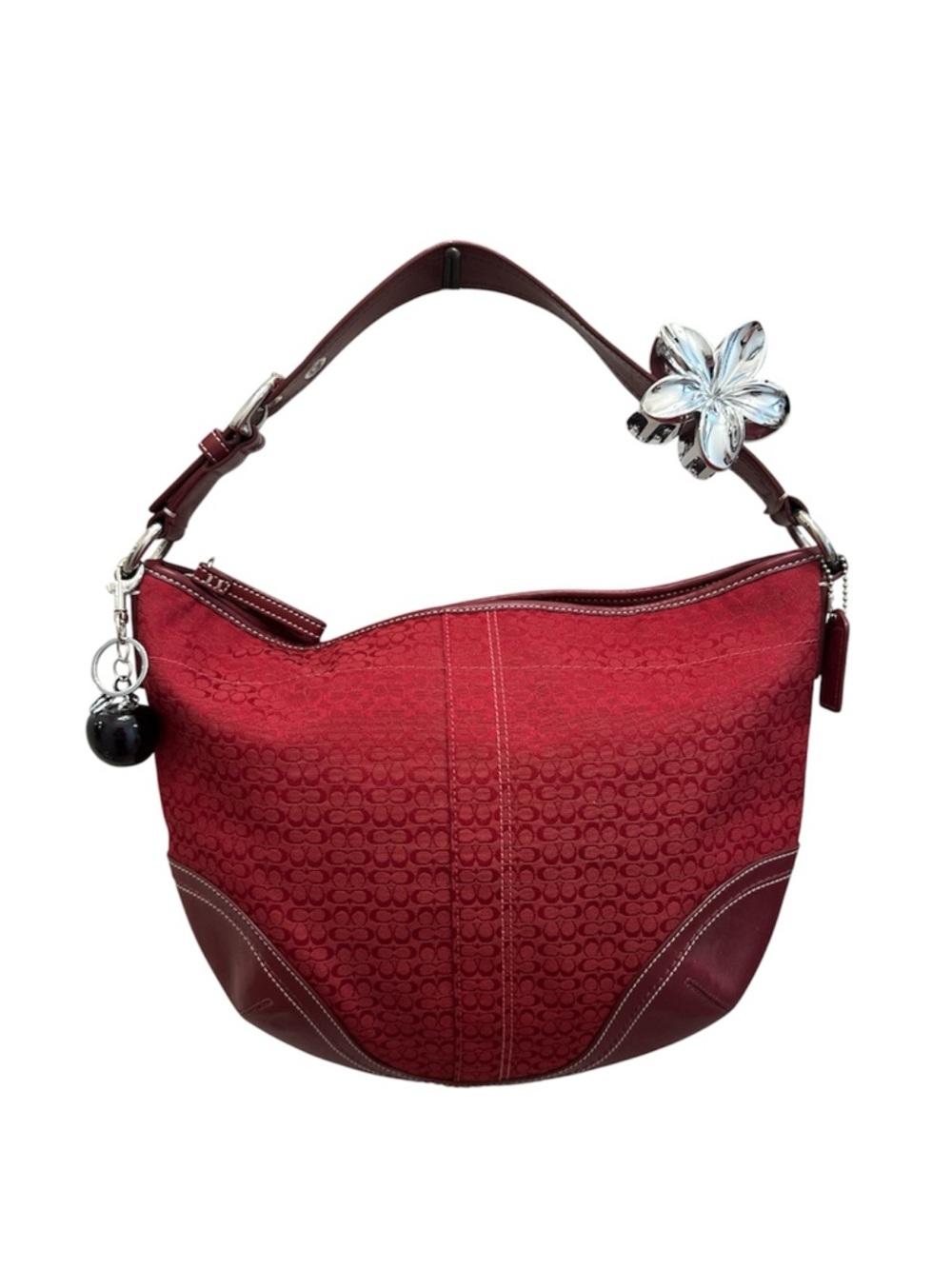 Coach vintage Y2K Soho Hobo Bag, "Cherry Red"- style F10923